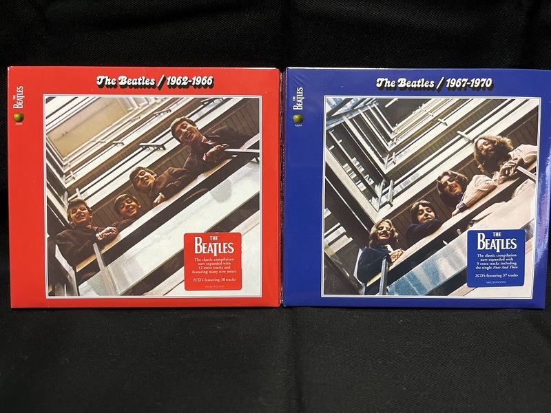 ビートルズ（赤）1962-1966＆ビートルズ（青）1967-1970＜2023エディション＞（2CD＋2CD、ドイツ盤、未開封品）