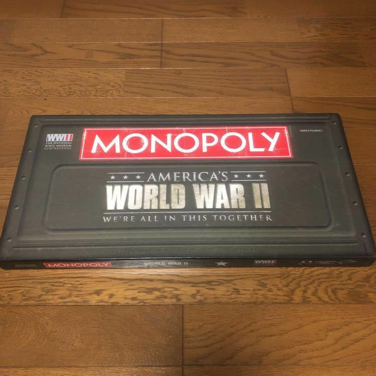 即決 希少 MONOPOLY モノポリー WORLD WAR Ⅱ