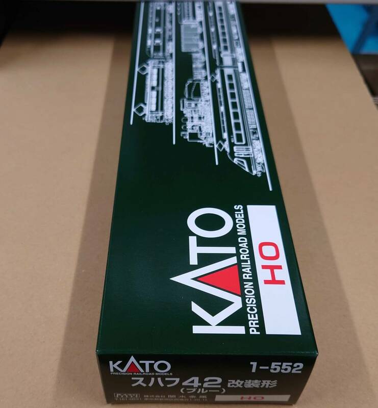 KATO HO 1-552 スハフ42 ブルー 更新形