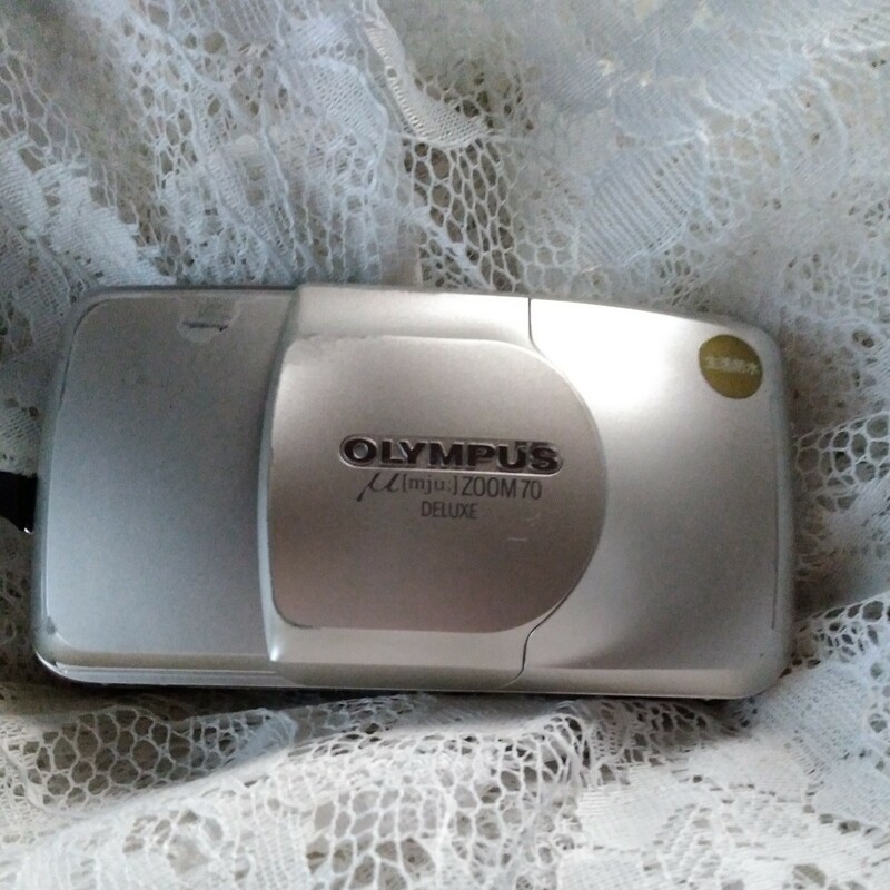 激レア　エモイ　OLYMPUS mju DELUXE オリンパス フィルムカメラ 　ミュー　ズーム　激安