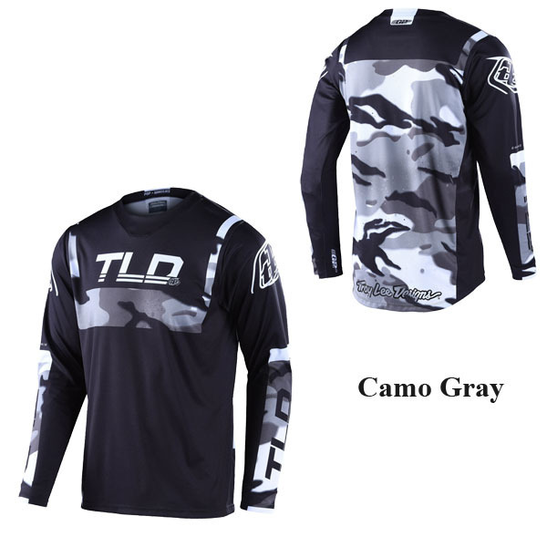 【在庫調整期間限定特価】 Troy Lee オフロードジャージ GP Brazen カモグレー/XL