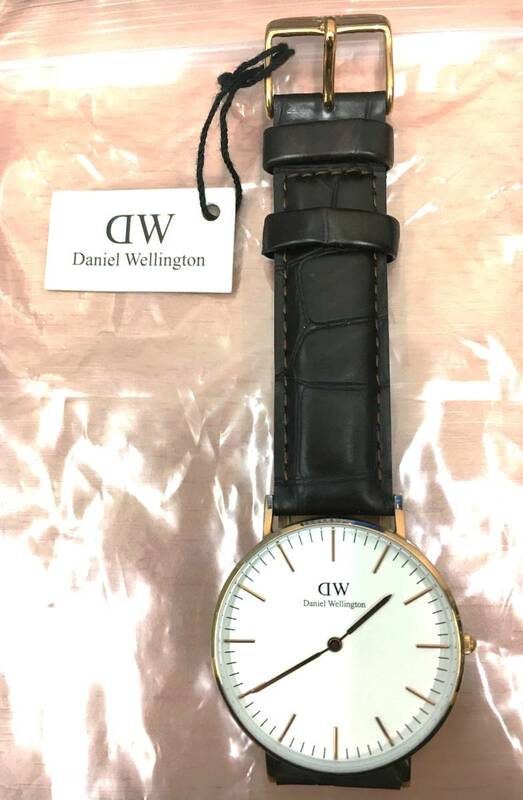 □158 Daniel Wellington ダニエルウェリントン 腕時計 メンズ レディース Classic York [ DW00100038 ] 〇店頭展示品 