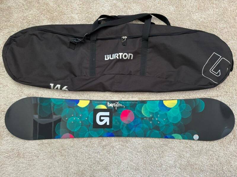 BURTON バートン スノーボード 板 Feather Snowboard ケース付き 送料無料