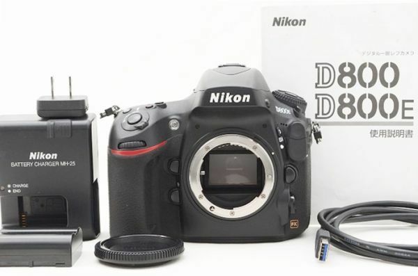 ☆極上美品☆ Nikon ニコン D800E ボディ Shot数 僅か 7,100枚前後！ ♯23121207