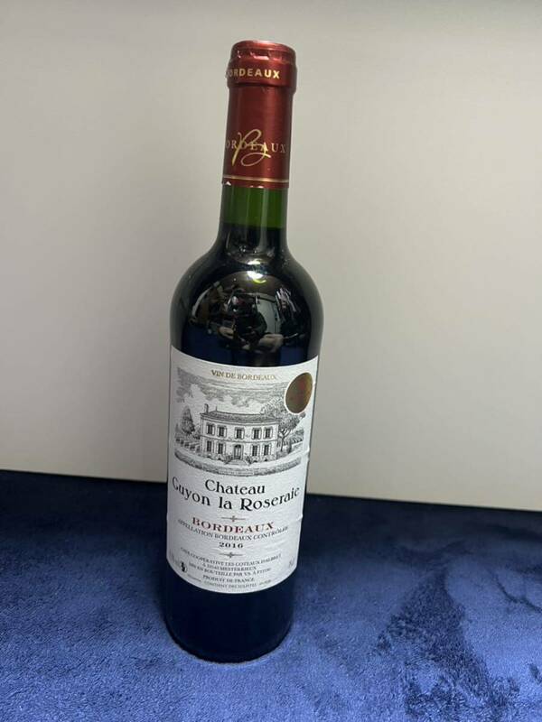 CHATEAU シャトー Guyon la Roseraie Bordeaux ギュイヨン・ラ・ロズレ　赤ワイン　ミディアムボディ750ml 13.5% フランス　新品未開封 