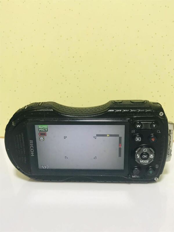 RICOH リコー WG-4 GPS 防水/耐衝撃 コンパクトデジタルカメラ CRUSH/WATER/SHOCK/COLD PROOF 動作確認済み