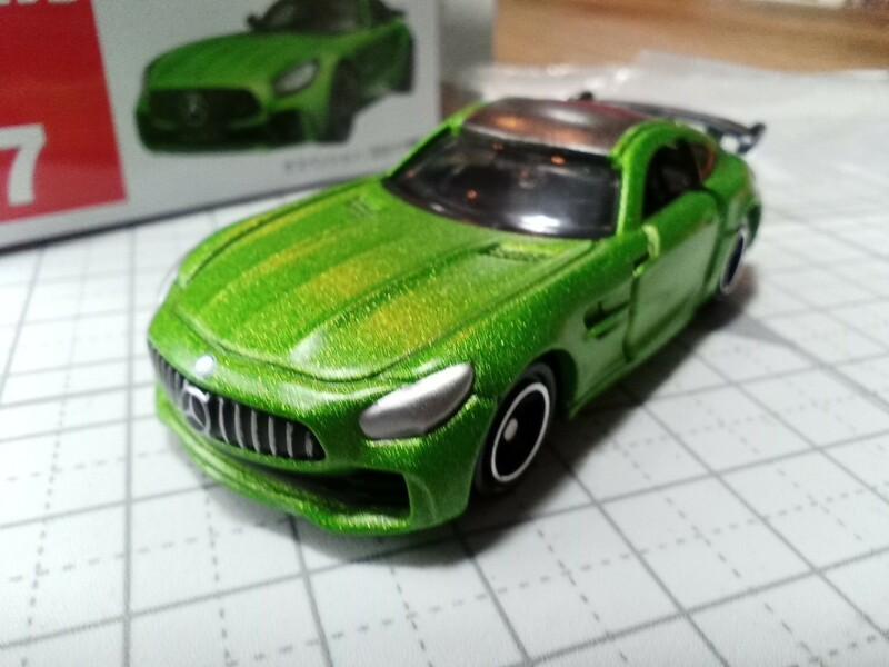 トミカ No.7 メルセデス-AMG GT R S=1/65 TOMICA/2016/Mercedes/開封品/TAKARATOMY