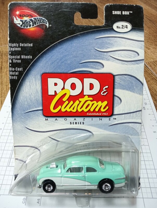 ホットウィール ’32 Ford No.2/4 未開封品　HOTWHEELS/SHOEBOX/ROD＆Custom/MAGAZINE SERIES/MATTEL