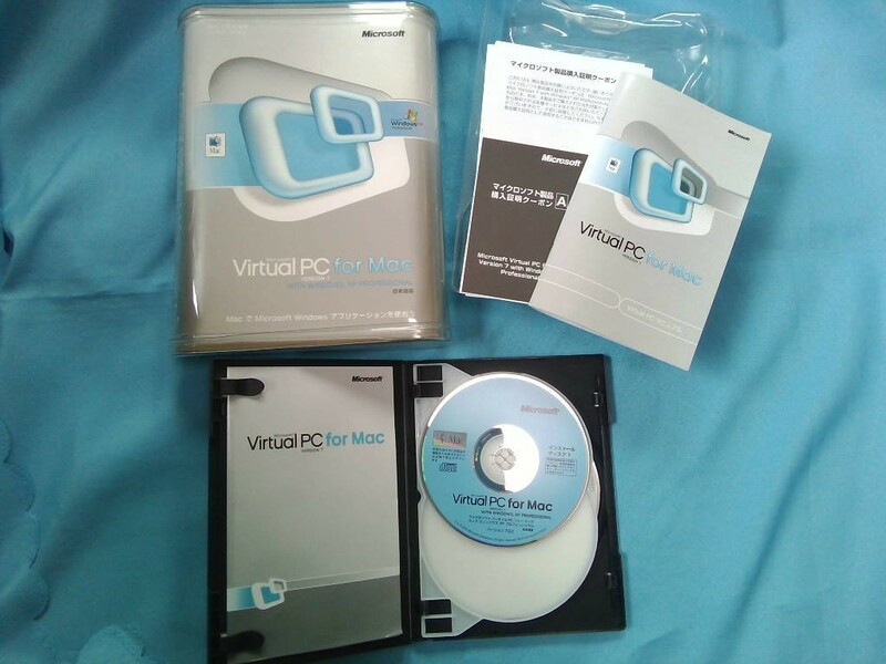 Microsoft / Virtual PC for Mac VERSION 7 (WITH WINDOWS XP PROFESSIONAL 日本語版)