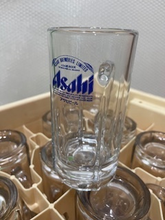 asahi ★　アサヒビール　500mlジョッキ　3ケース（42客）　◆　リユース　飲食店様歓迎　160㎝サイズ発送