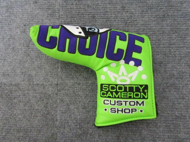 ♪新品[3590] Scotty Cameron Custom Shop Limited Champions Choice Johnny Racer Lime/スコッティキャメロン/チャンピオンズチョイス