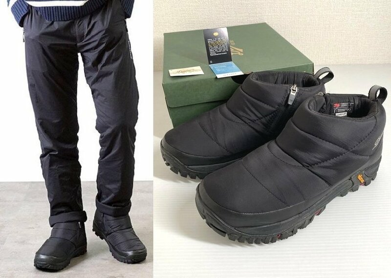 【25cm】Danner ダナー 防水 FREDDO LO サイドジップ ショートブーツ フレッド ロー ブラック 黒 DANNER DRY シンサレート VIBRAMソール