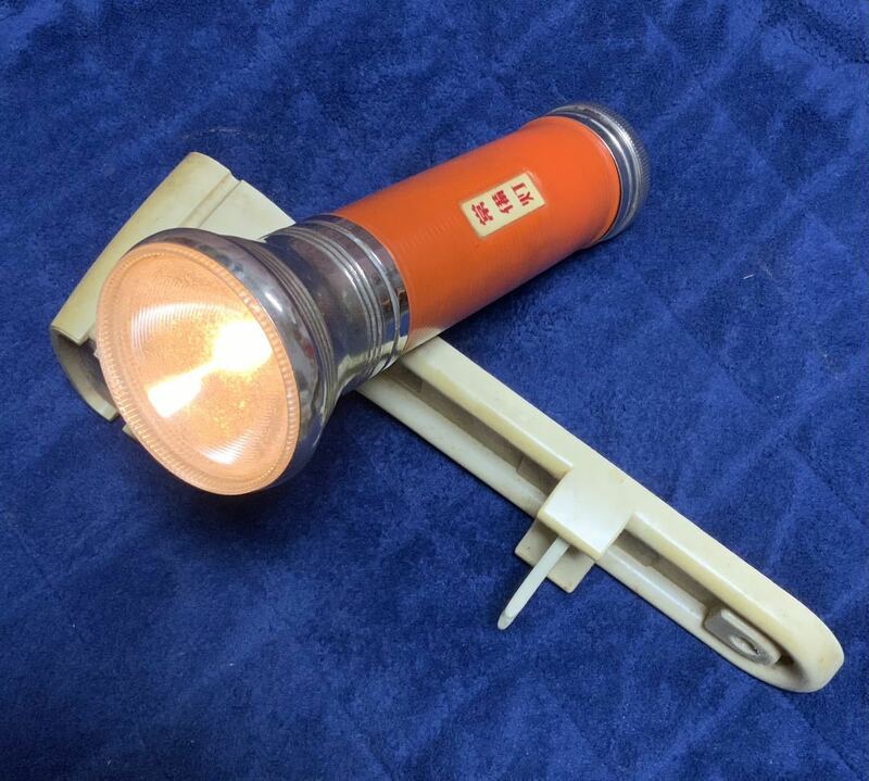 ナショナル 常備灯 懐中電灯 ライト 美品 アンティーク 昭和レトロ FF-187 完動品 National 松下電器