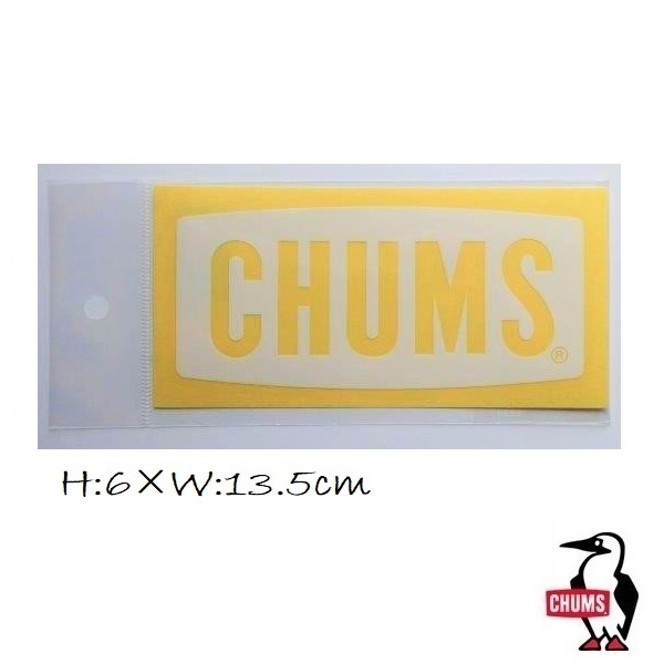 チャムス ステッカー CHUMS Logo S Cutting Sheet CH62-1484 新品 防水素材