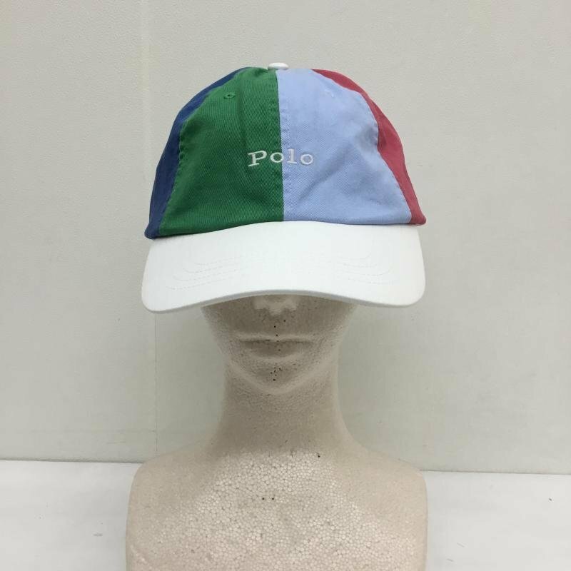 POLO RALPH LAUREN 表記無し ポロラルフローレン 帽子 キャップ カラーブロックド チノ ボール キャップ Cap 10091722