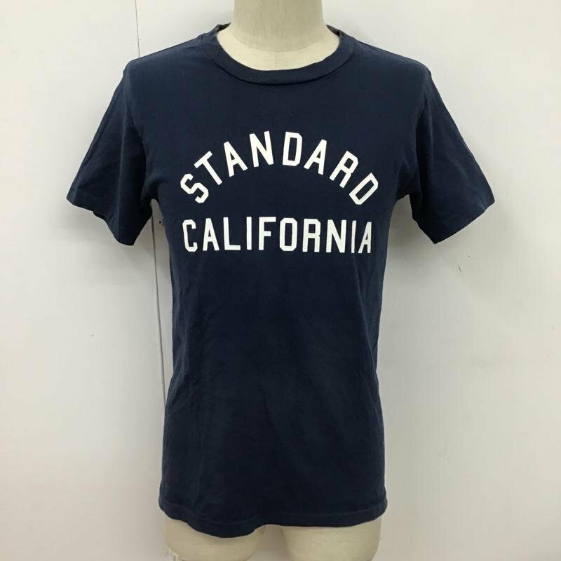 STANDARD CALIFORNIA S スタンダード カリフォルニア Tシャツ 半袖 ロゴ T Shirt 紺 / ネイビー / 10097099