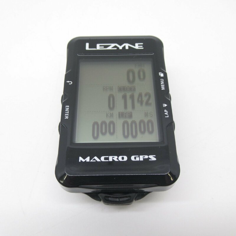 LEZYNE レザイン MACRO GPS サイクリングGPSコンピューター【 中古品 / 動作確認済み 】