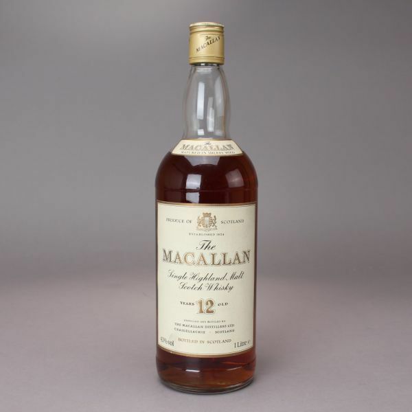 未開栓 MACALLAN 12年 Scotch Whisky マッカラン スコッチウイスキー 43% 1000ml 古酒 お酒 アルコール ヴィンテージ #60※186/af.e