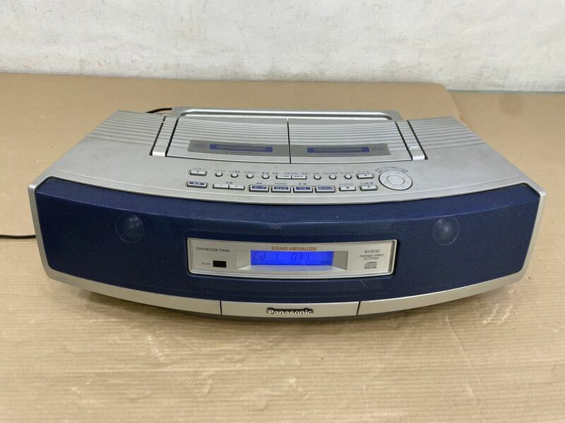 Panasonic パナソニック CD ラジオ チューナー カセットテープ オーディオ RX-ED50