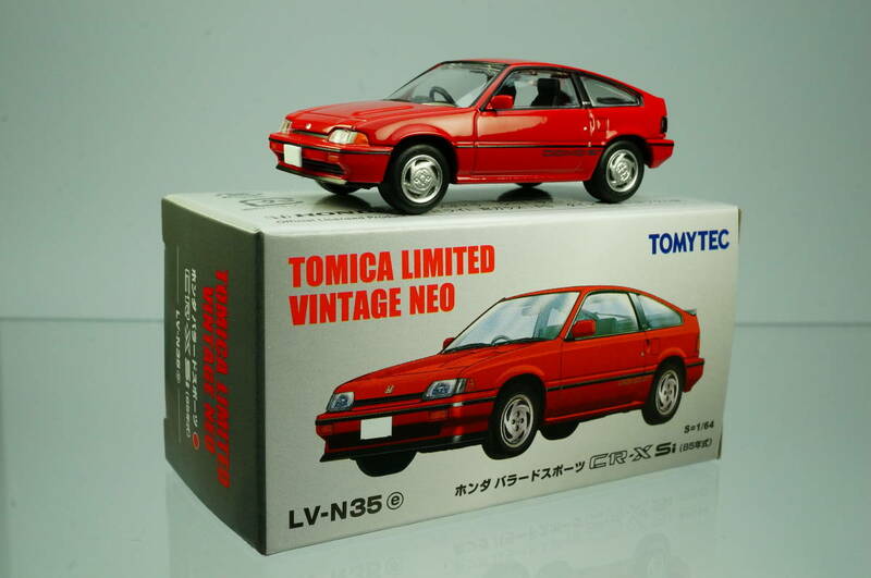 TOMYTEC TOMICA LIMITED VINTAGE NEO LV-N35e Honda BALLADE SPORTS CR-X Si S=1/64