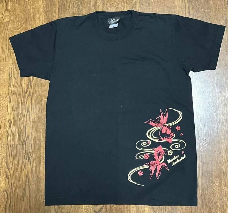 Yankee Material メンズ半袖Tシャツ Mサイズブラック