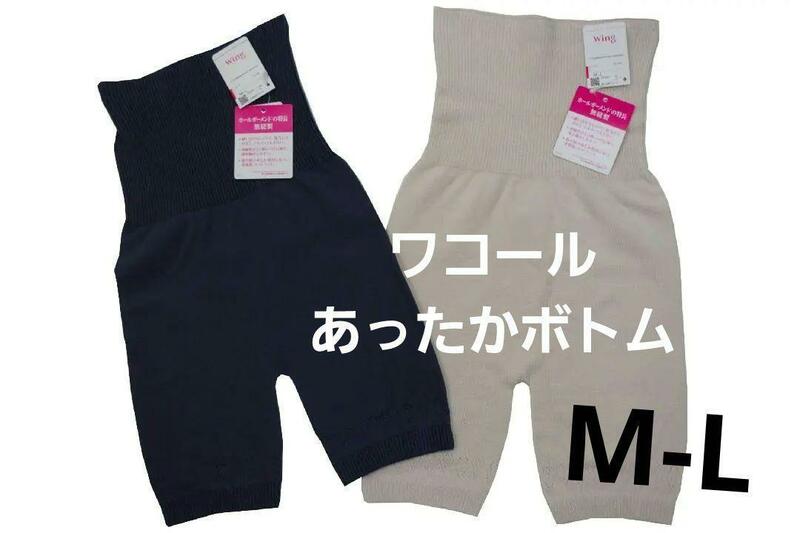 即決★ワコール/ウイング　あったか ボトムス2点セット（M-L) №7365 新品