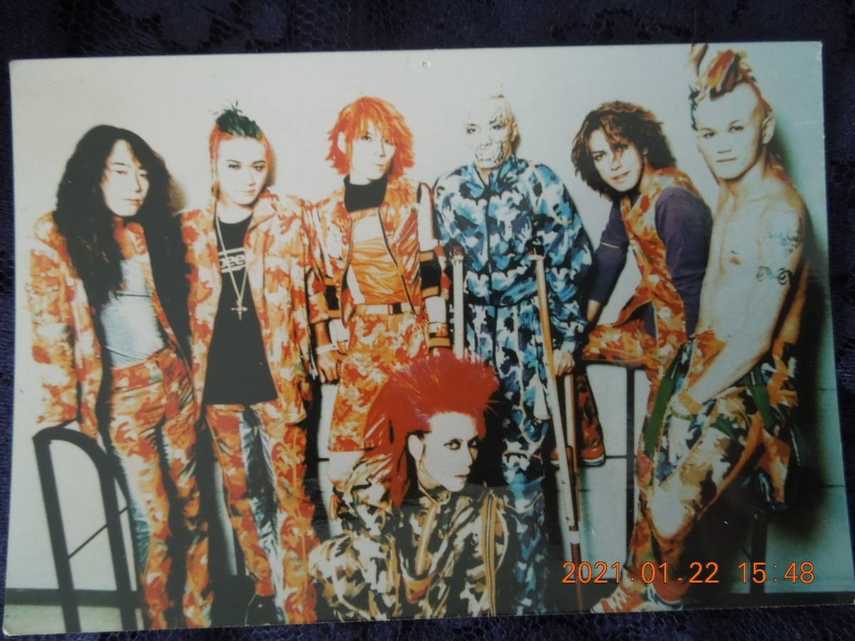 hide with Spread Beaver ブロマイド / X JAPAN PATA