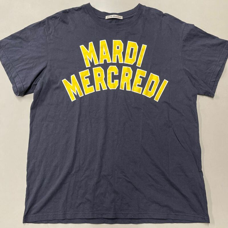 韓国発新鋭ブランド Mardi Mercredi（マルディメクルディ）Tシャツ ビッグシルエット オーバーサイズ メンズ レディース 半袖 ロゴ