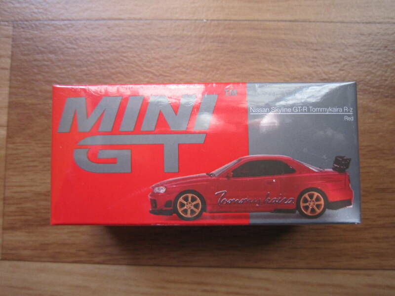 TSM MODEL MINI GT 1/64 日産 スカイライン　GT-R R34 トミーカイラ Tommykaira R-z Red RHD 未開封 Nissan Skyline