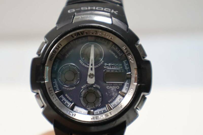 J1183 Y CASIO カシオ G-SHOCK GW-1100J メンズ腕時計/ ベルト切れ