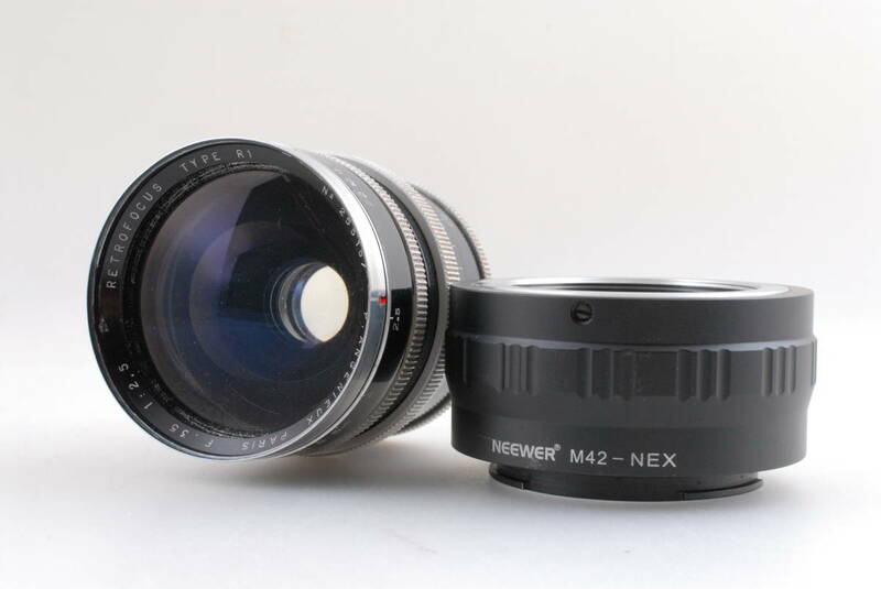 【並品 保障付 動作確認済】P Angenieux Paris Retrofocus 35mm F2.5 Type R1 Lens for M42 アンジェニュー パリ レンズ #Q5672