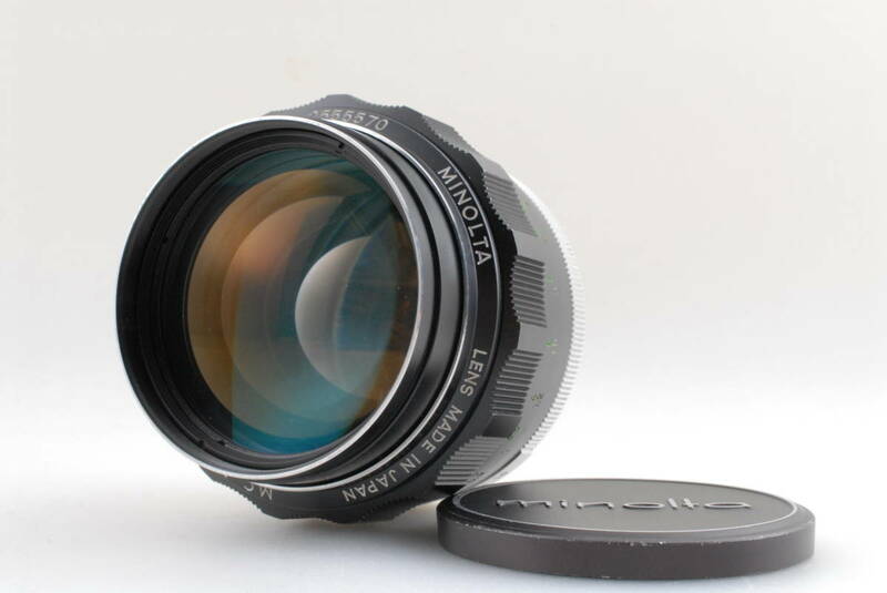 【良品 保障付 動作確認済】Minolta MC Rokkor 58mm F/1.2 Late Model MF Lens For MD Mount ミノルタ ロッコール 標準レンズ #Q6231