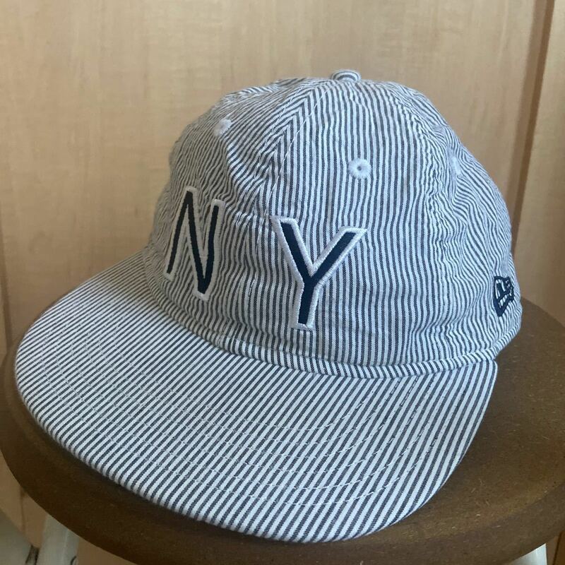 ヤンキース ニュー エラ キャップ 帽子 ERA ニューヨーク NY デニム サイズフリー FIFTY