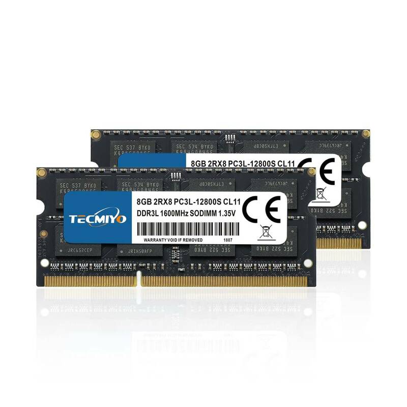 【在庫セール】CL11 204Pin SODIMM Non-ECC 8GB×2枚 電圧1.35V 1600MHz DDR3L ＆ 
