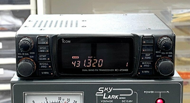 icom アイコム 144/430MHz デュアルバンド FM トランシーバー IC-2340 アマチュア無線 現状