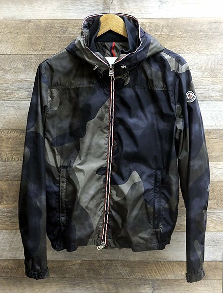 ●美品!! MONCLER/モンクレール ナイロンジャケット NATH GIUBBOTTO NATH JACKET 131-091-41668-05 サイズ2 カモフラ 迷彩