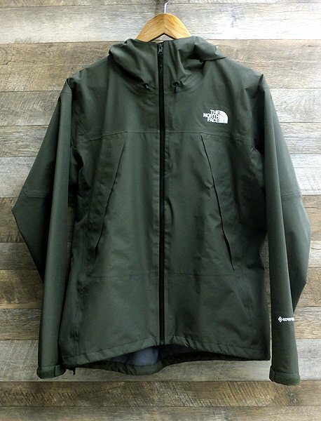 ●新品同様!! THE NORTH FACE/ザ・ノース・フェイス クライムライトジャケット NP12003Z カーキ Mサイズ 防水ジャケット アウトドア