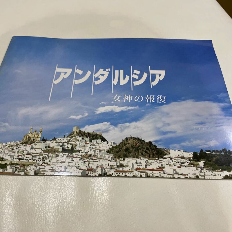 『アンダルシア　女神の報復』織田裕二　黒木メイサ　映画パンフレット