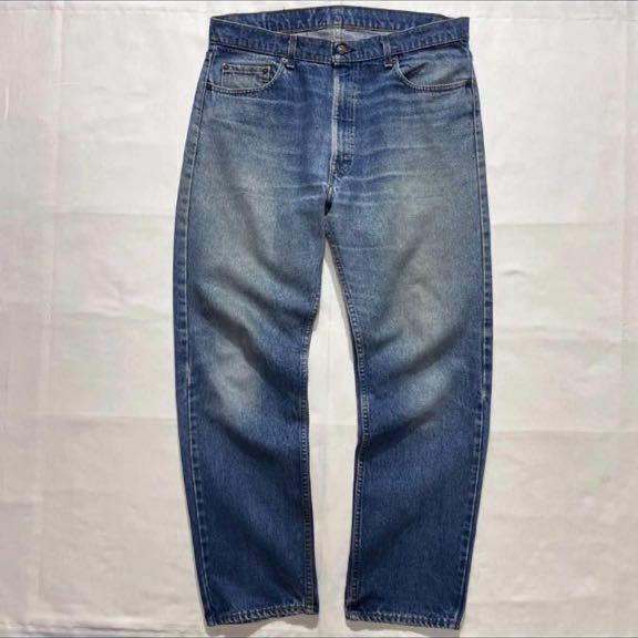 Levis USA 80sリーバイス デニムパンツ ジーンズ ヒゲ美色 ビンテージ 505 501xx 