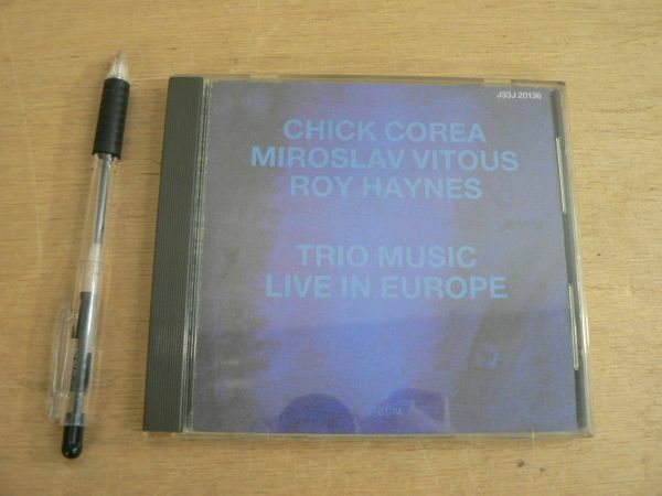 CD 夜も昼も チック・コリア・トリオ・ライヴ・イン・ヨーロッパ CHICK COREA ECM 1986