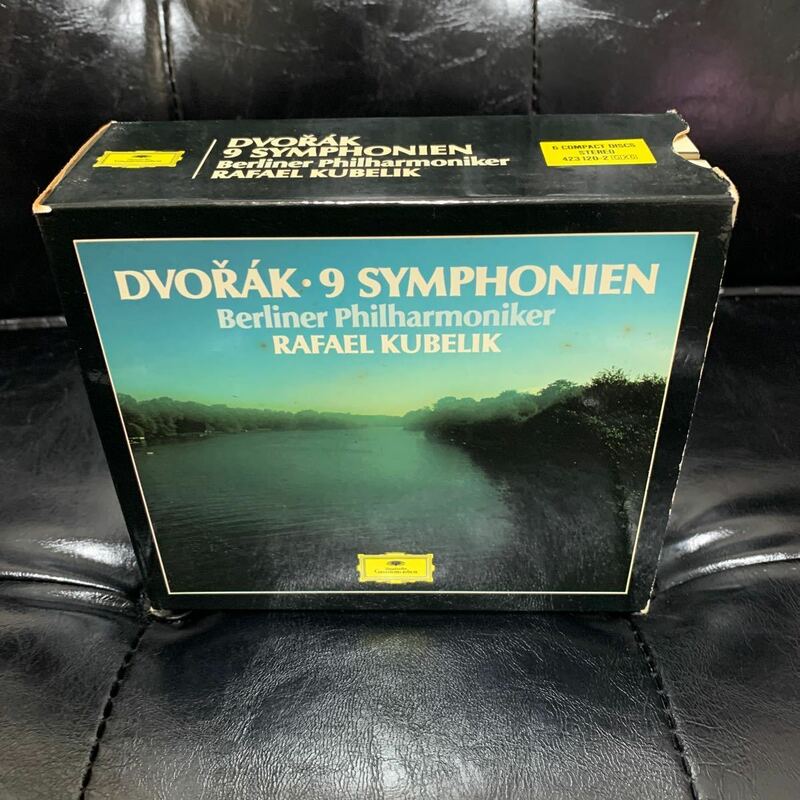 6CD BOX クーベリック DVORAK:9 SYMPHONIEN Berliner Philharmoniker RAFAEL KUBELIK グラモフォン