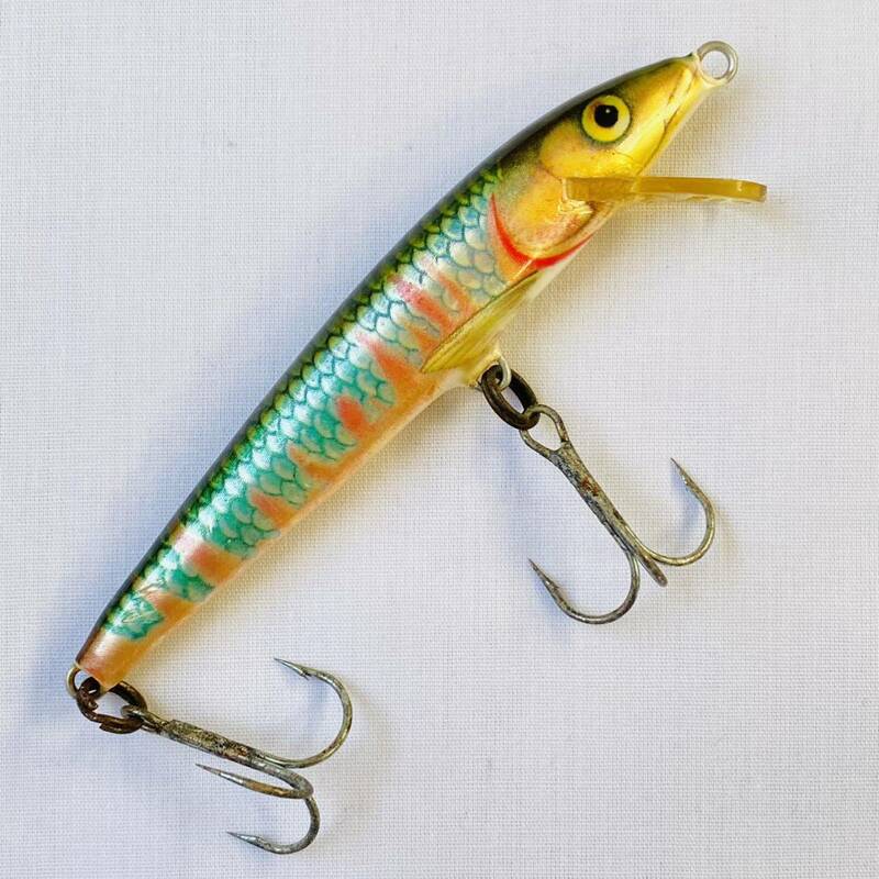 オールド Rapala ラパラ オリジナルフローター F９ ジャパンスペシャル オイカワ FINLAND ミノー トラウト 渓流 中古 現状品