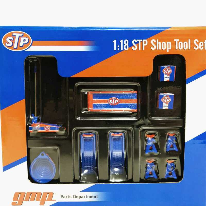 GMP/STP OilShopオイルショップ ToolSetツールセット 1/18 ジオラマ フィギア