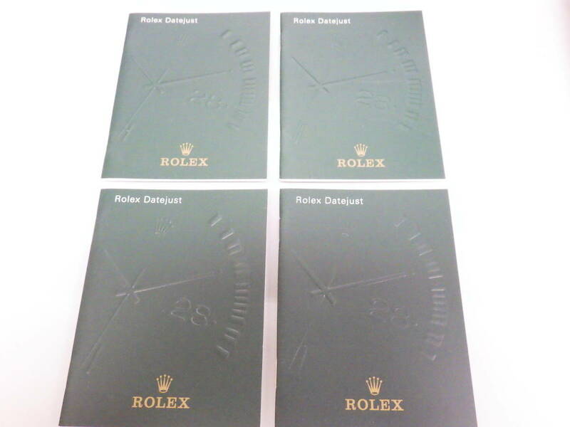 ROLEX ロレックス デイトジャスト冊子 1999年 イタリア語 4点　№2008