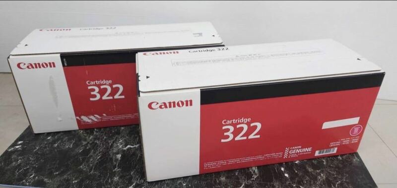 未開封品 CANON 純正トナー カートリッジ　322　マゼンタ　シアン　キャノン