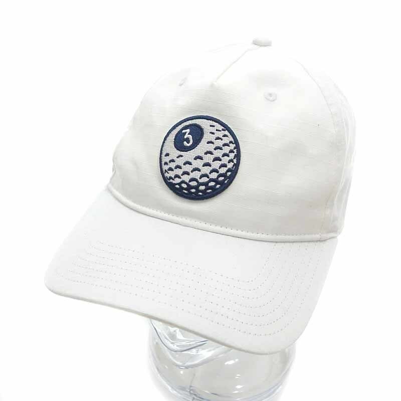 【特別価格】ADIDAS GOLF ゴルフ BALLER GOLF CAP キャップ ホワイト ユニセックスフリーサイズ