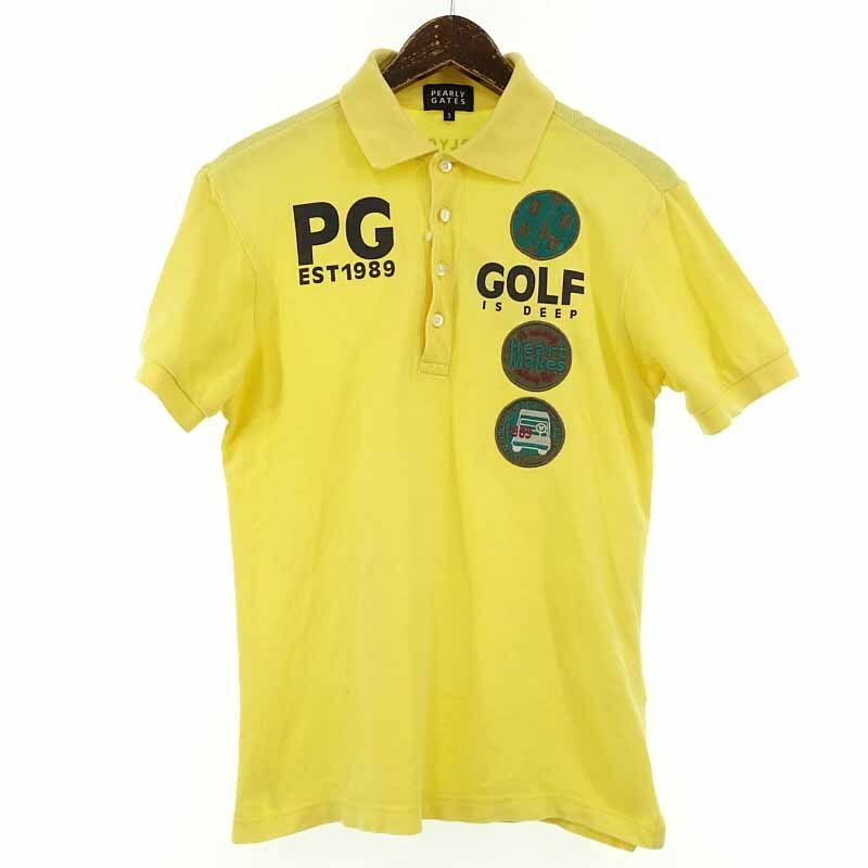 【特別価格】PEARLY GATES ゴルフ 鹿の子 ポロシャツ