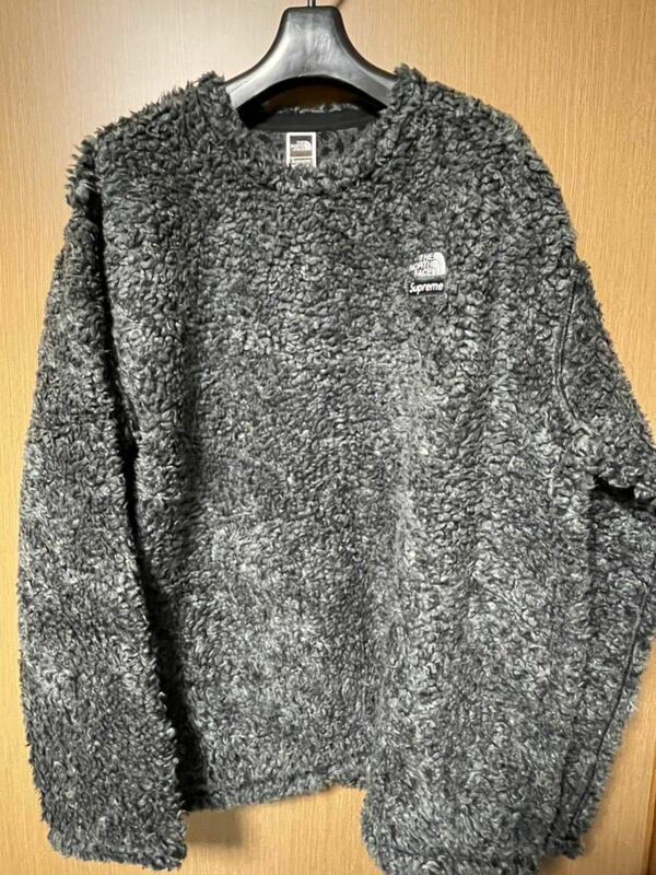 【サイズL】【未使用】当時完売品　シュプリーム SUPREME ノースフェイス 23SS High Pile Fleece Pullover フリース　THE NORTH FACE