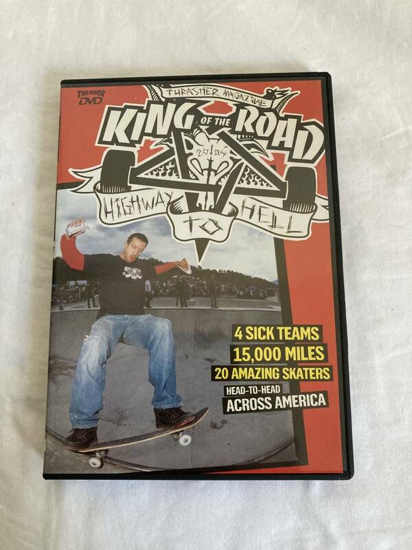 THRASHER KING OF THE ROAD 2004 DVD 中古 GIRL ガールスケートボード スケボー ビデオ