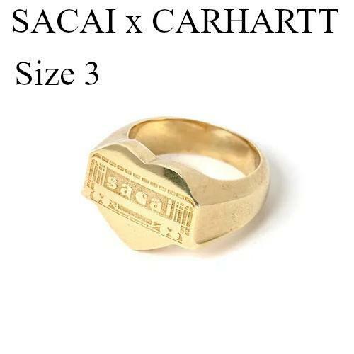 SACAI x Carhartt WIP リング　①　3　サカイ　カーハート 指輪　23AW 